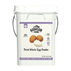 Augason Farms Dried Whole Egg Powder Emergency Food Supply, 11 Pound 4-Gallon Pail, 383 Servings