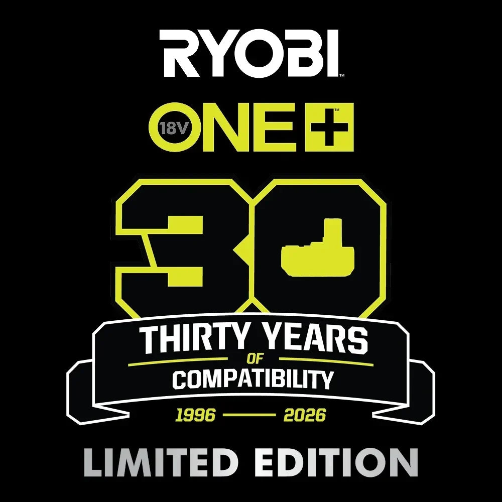 RYOBI Limited Edition 18V ONE+ Hybrid WHISPER SERIES 7-1/2 in. Fan Kit