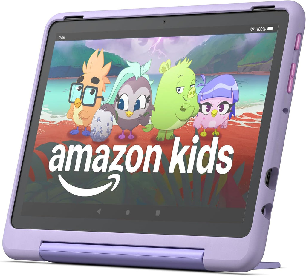 Amazon Fire HD 10 Kids Pro Tablet, Ages 6-12, 10.1 in HD Screen, 32 GB, Happy Day