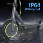 Roinside Electric Scooter, 8.5 in Solid Tires, 350W Motor, Up To 19 MPH, 21-23 Miles - UP12 Plus