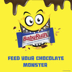 Baby Ruth Halloween Candy Bars Fun Size, Bulk Candy for Party Favors