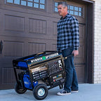 DuroMax Dual Fuel Generator 12,000W Gas/Propane, 457cc 4-Stroke Engine - XP12000EH