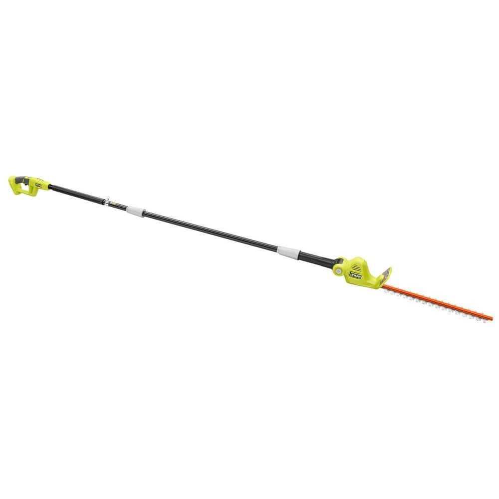 RYOBI ONE+ 18V Cordless Battery Pole Hedge Trimmer 18in