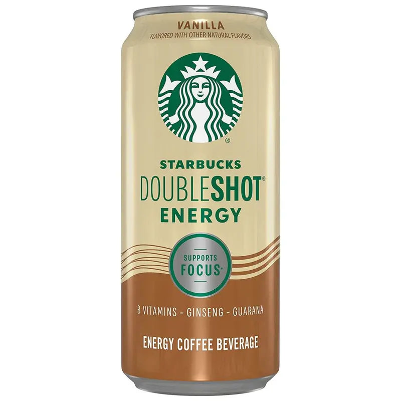 Starbucks Doubleshot Vanilla Espresso Energy Drink 15 oz, 12-Pack Cans