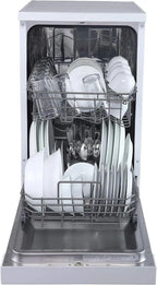 RCA Portable Dishwasher 18-Inch, 8 Place Settings, White - RDW1809-WHITE