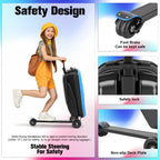 Advwin Scooter Luggage, 37 L, Pink