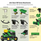 John Deere Ride-On Lawnmower 42 inch 17.5 HP Petrol Hydrostatic Drive - BG21271