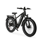 Ozark Trail Electric Fat Tire Bike, 26in, 48V, Class 2, Black, Fits Riders 5ft 2in - 6ft 1in - M.3 Ranger+