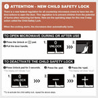 Beautiful 1.1 Cu ft 1000 Watt Sensor Microwave Oven, White Icing - BFCMS811WEST10