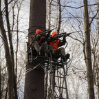 21-Foot 2-Person Ladder Treestand With Adjustable Shooting Rail