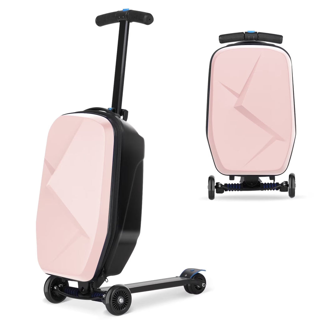 Advwin Scooter Luggage, 37 L, Pink