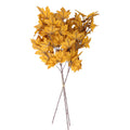 My Texas House Fall Faux Maple Leaf Bundle, Yellow, 20"