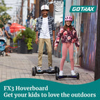 GOTRAX Hoverboard, 200W Motor, 6.5 inch LED Wheels, Blue - FX3