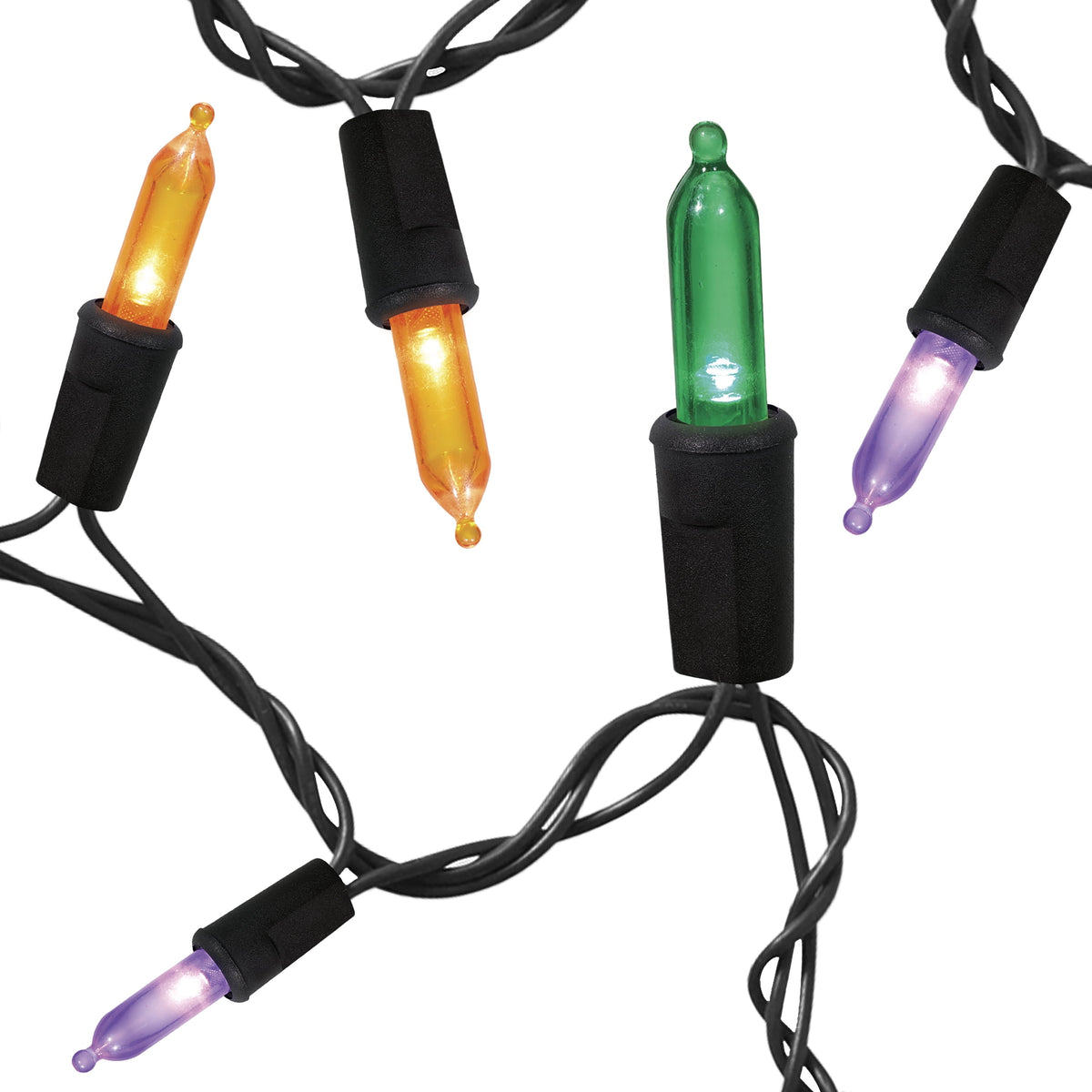 Indoor/Outdoor 200-Count LED Mini String Lights, 39', Halloween by Way To Celebrate