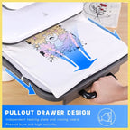 HTVRONT 1500W 15 x 15in Auto Heat Press Machine - White