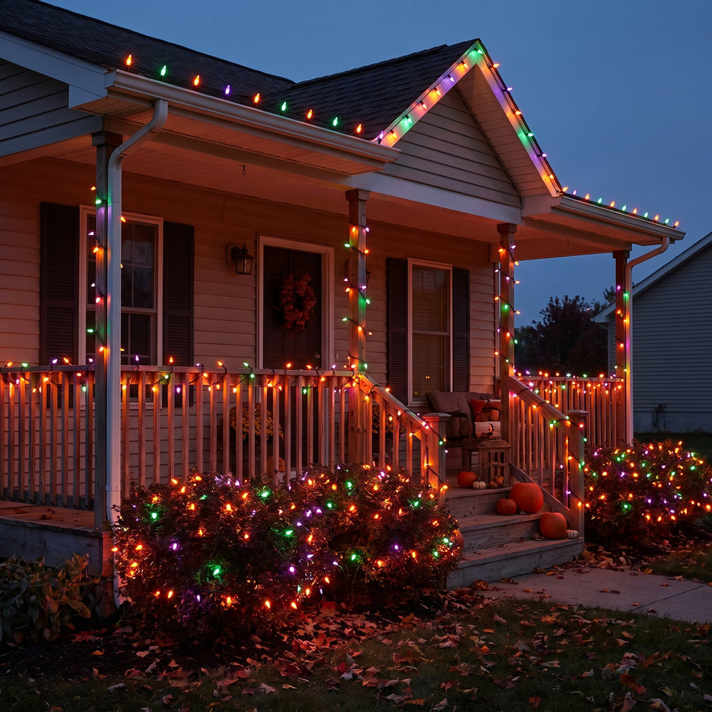 Indoor/Outdoor 200-Count LED Mini String Lights, 39', Halloween by Way To Celebrate