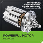 Greenworks Cordless Edger 60V 8 in Brushless With 2.0 Ah Battery And Charger