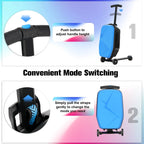 Advwin Scooter Luggage, 37 L, Pink