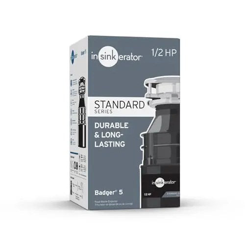 InSinkErator Badger 5 Garbage Disposal 1/2 HP Continuous Feed - 79883-ISE