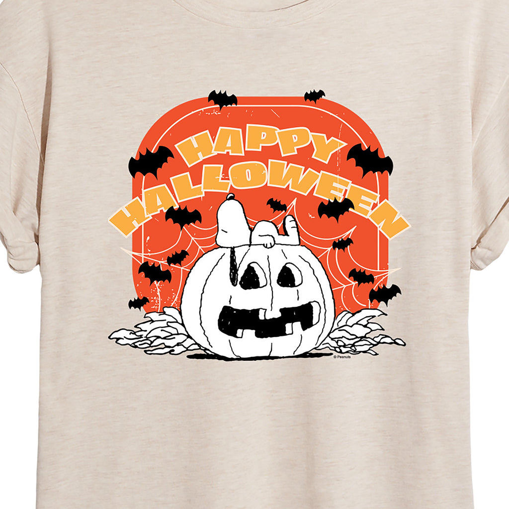 Peanuts - Retro Halloween Women's Relaxed Fit T-Shirt
