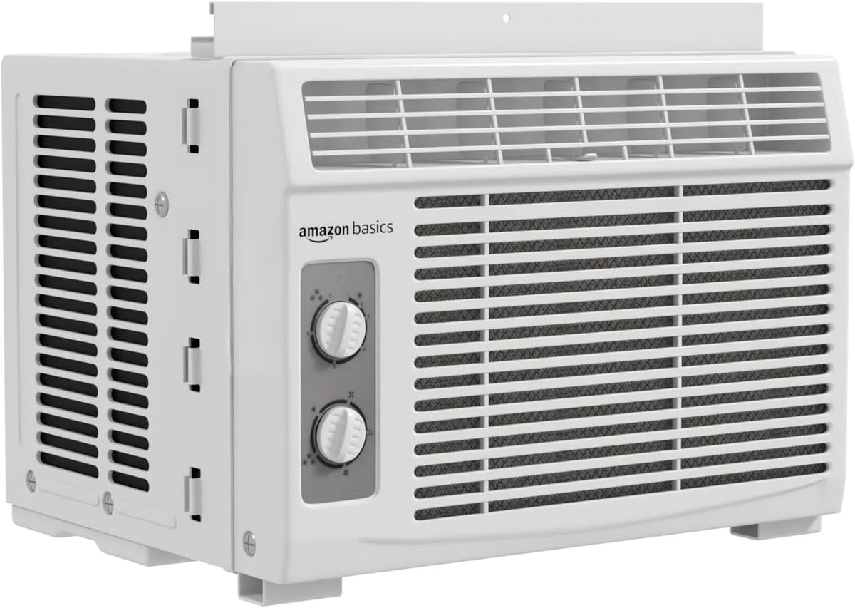 Amazon Basics 5000-BTU Window Air Conditioner, White
