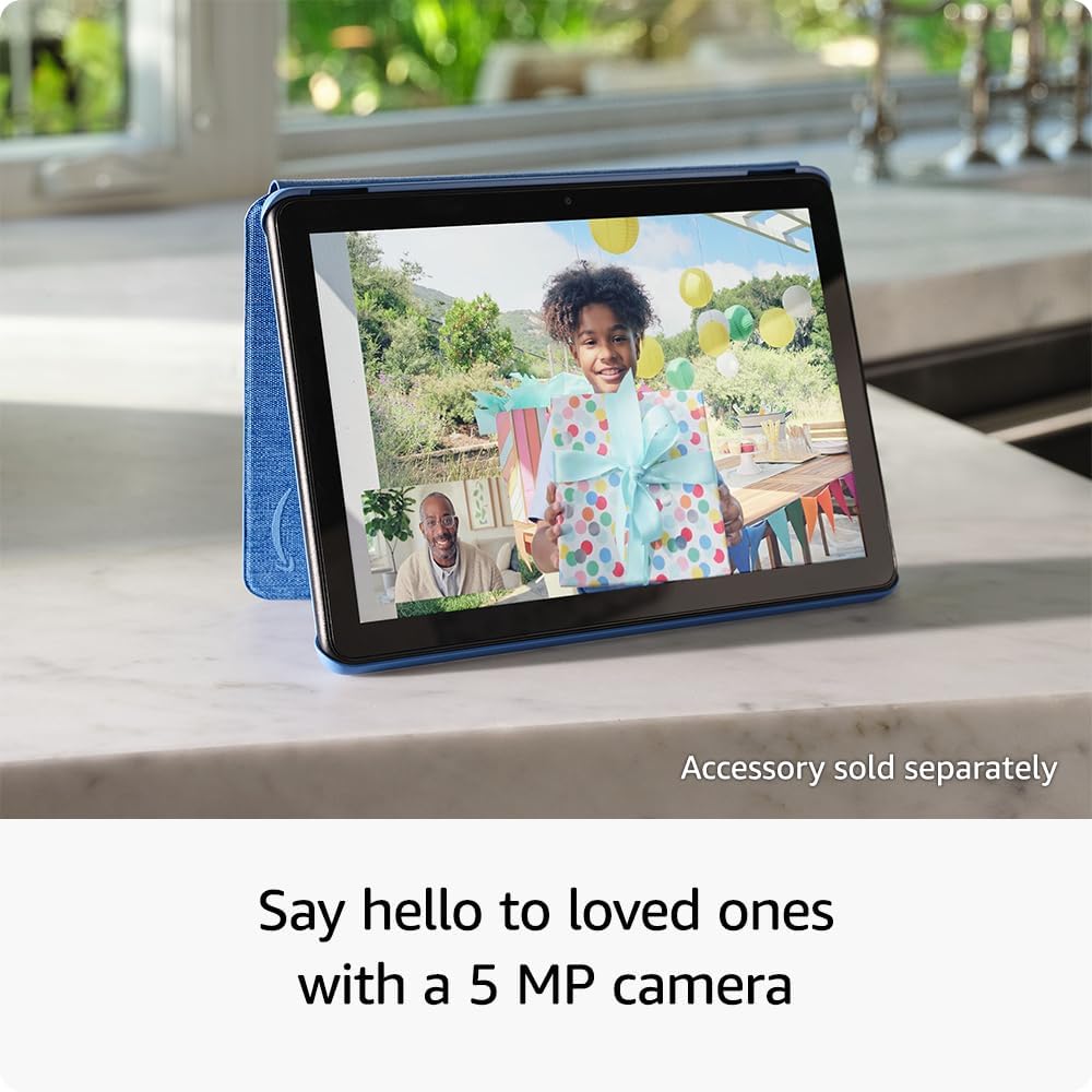 Amazon Fire HD 10 Tablet 10.1in Full HD, 3 GB RAM, 64 GB, Lilac