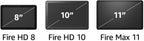 Amazon Fire HD 10 Tablet 10.1in Full HD, 3 GB RAM, 64 GB, Lilac