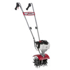 MANTIS Mini Tiller Cultivator 25-cc 9-in Front-Tine Forward-Rotating Red - 7268
