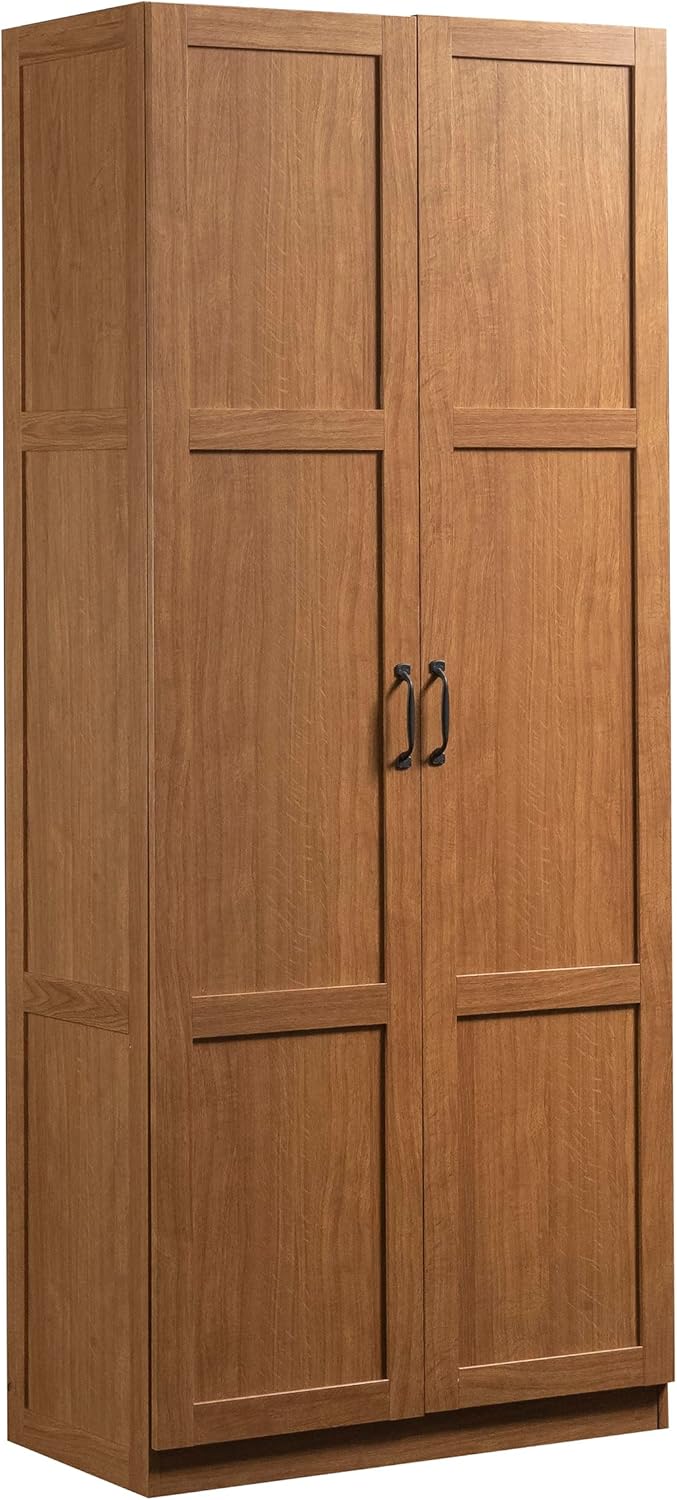 Sauder Select Storage Cabinet, 16.1in D x 29.61in W x 71.1in H - 419636