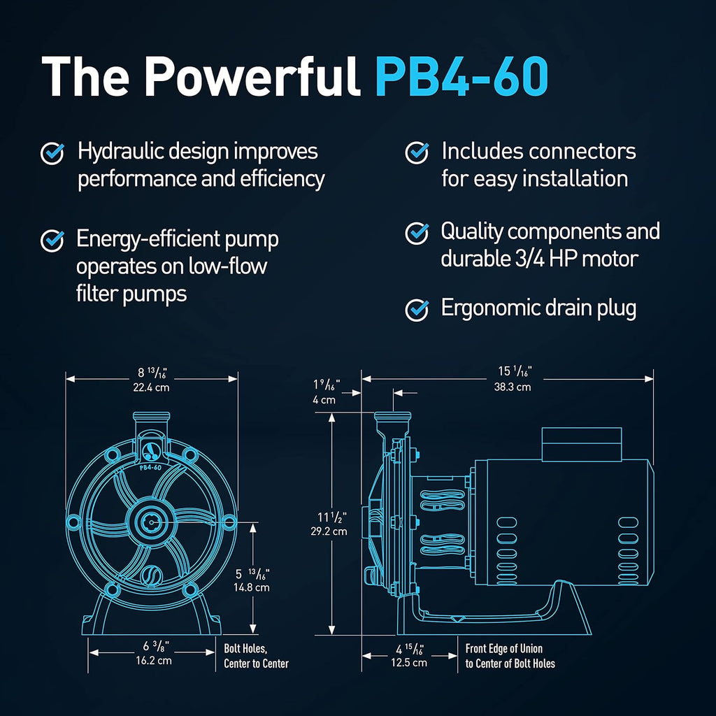 Polaris Booster Pump With 60-Hertz Motor - PB4-60