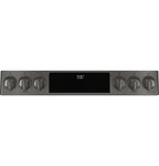 GE APPLIANCES Profile 30in Smart Slide-In Front-Control Gas Range, Black Stainless - PGS930BPTS