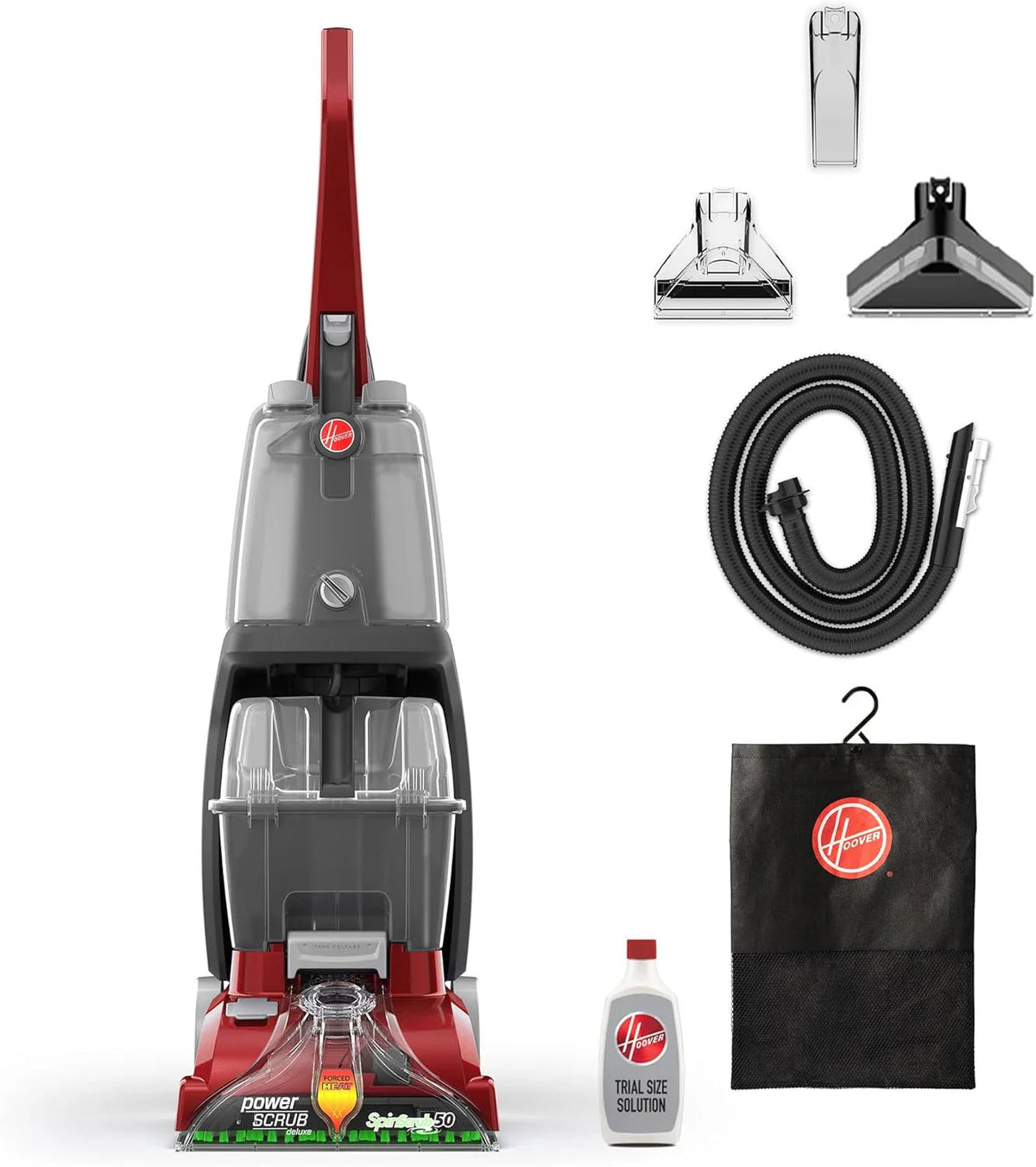 Hoover PowerScrub Deluxe Carpet Cleaner With Upholstery Tools - FH50150NC