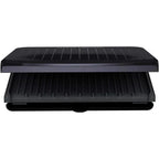 George Foreman 9 Serving Classic Plate Electric Indoor Grill And Panini Press - Gunmetal Grey