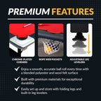 Hathaway Fairmont Portable Pool Table 6 Ft, 76 x 43.25 x 32 in - BG2574