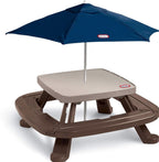 Little Tikes Fold 'N Store Picnic Table With Market Umbrella - 632433M