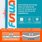 FunWater Inflatable Stand Up Paddle Board, 11 ft x 32 in x 6 in - SUP Paddle Accessories