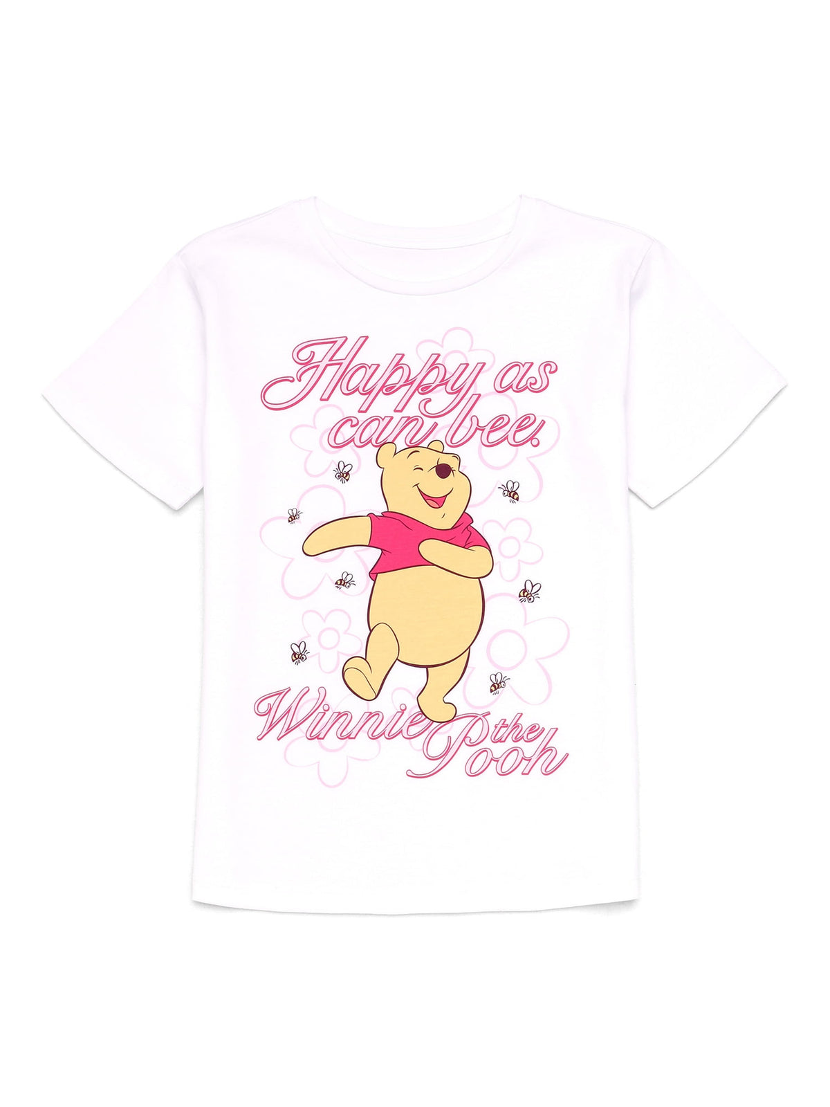 Hello Kitty Animal Print Girls Short Sleeve Graphic T-Shirt, Sizes 4-16