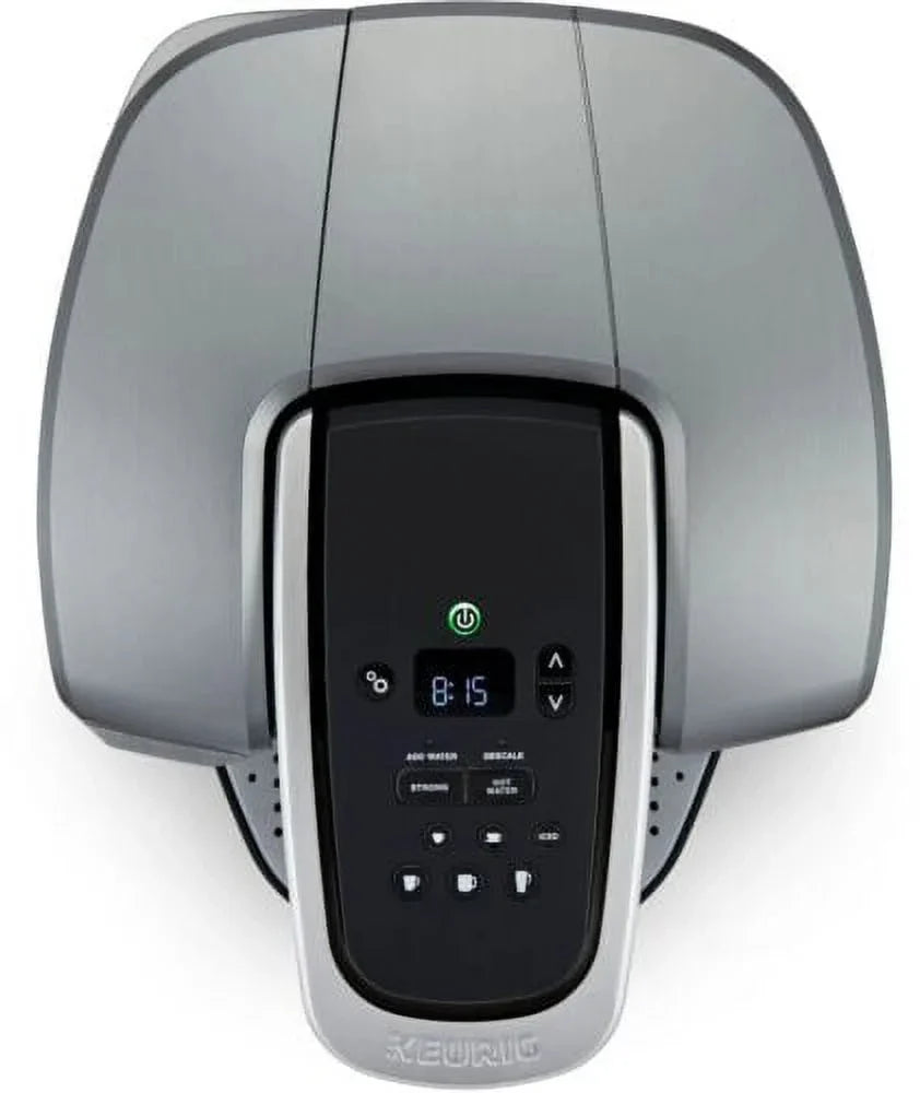 Keurig Single Serve K-Cup Pod Coffee Maker, Brushed Silver - K-Elite