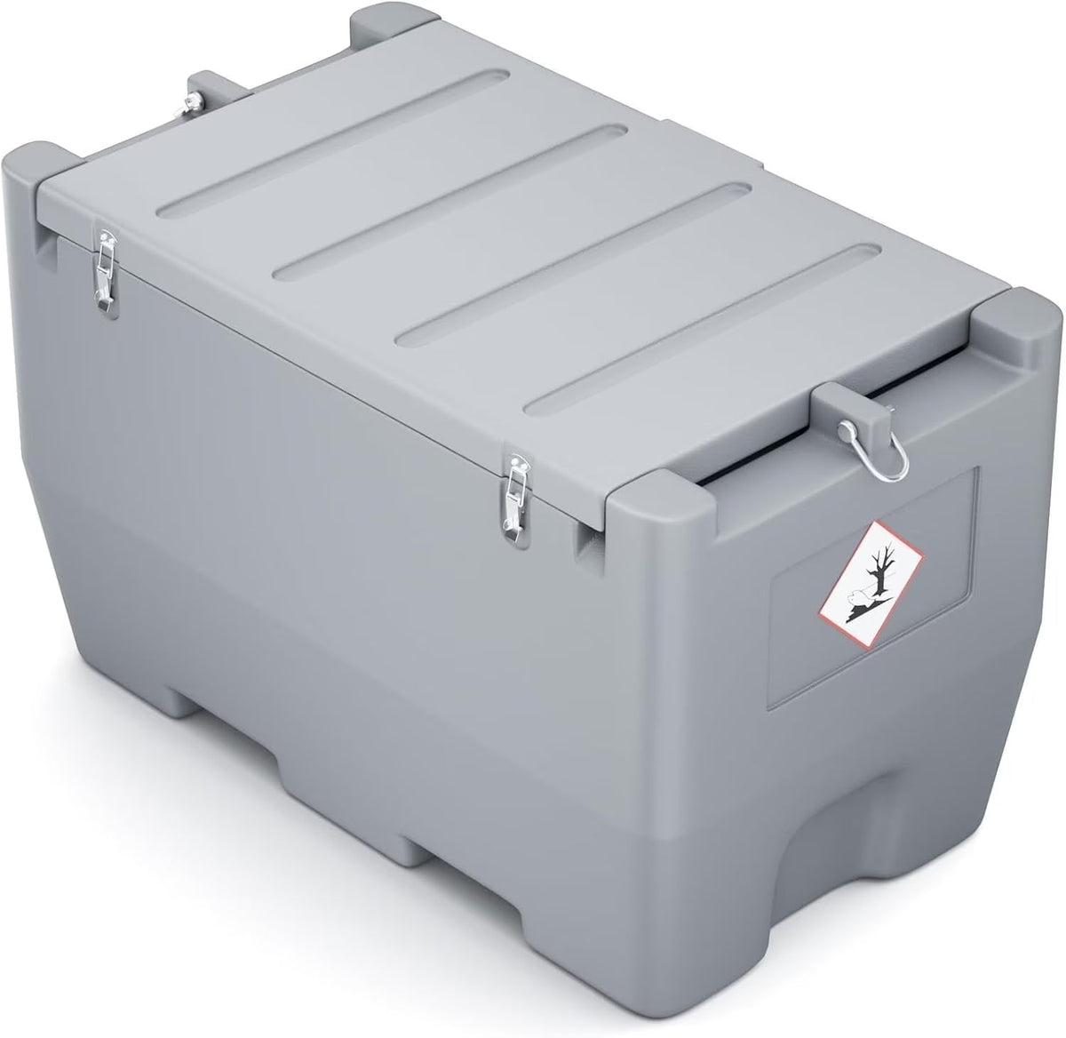 Fuel Transfer Tank, 50 Gallon, 12V DC 10.6 GPM Pump, Red