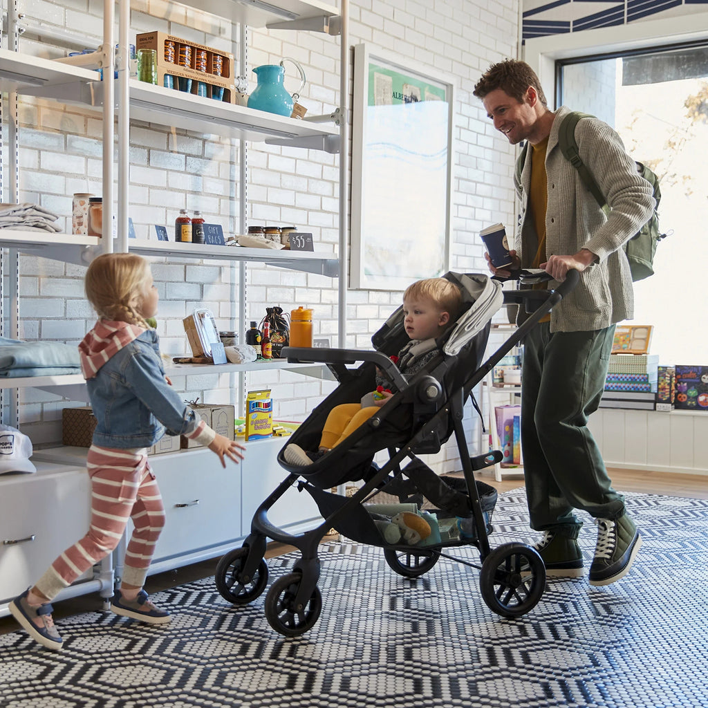 Safety 1st Grow And Go Sprint Modular Travel System Stroller With Rear-Facing Infant Car Seat - Bluestone