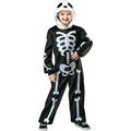 Skeleton Jumpsuit Halloween Costume for Children, Boys' Size S (6/8), by Way to Celebrate