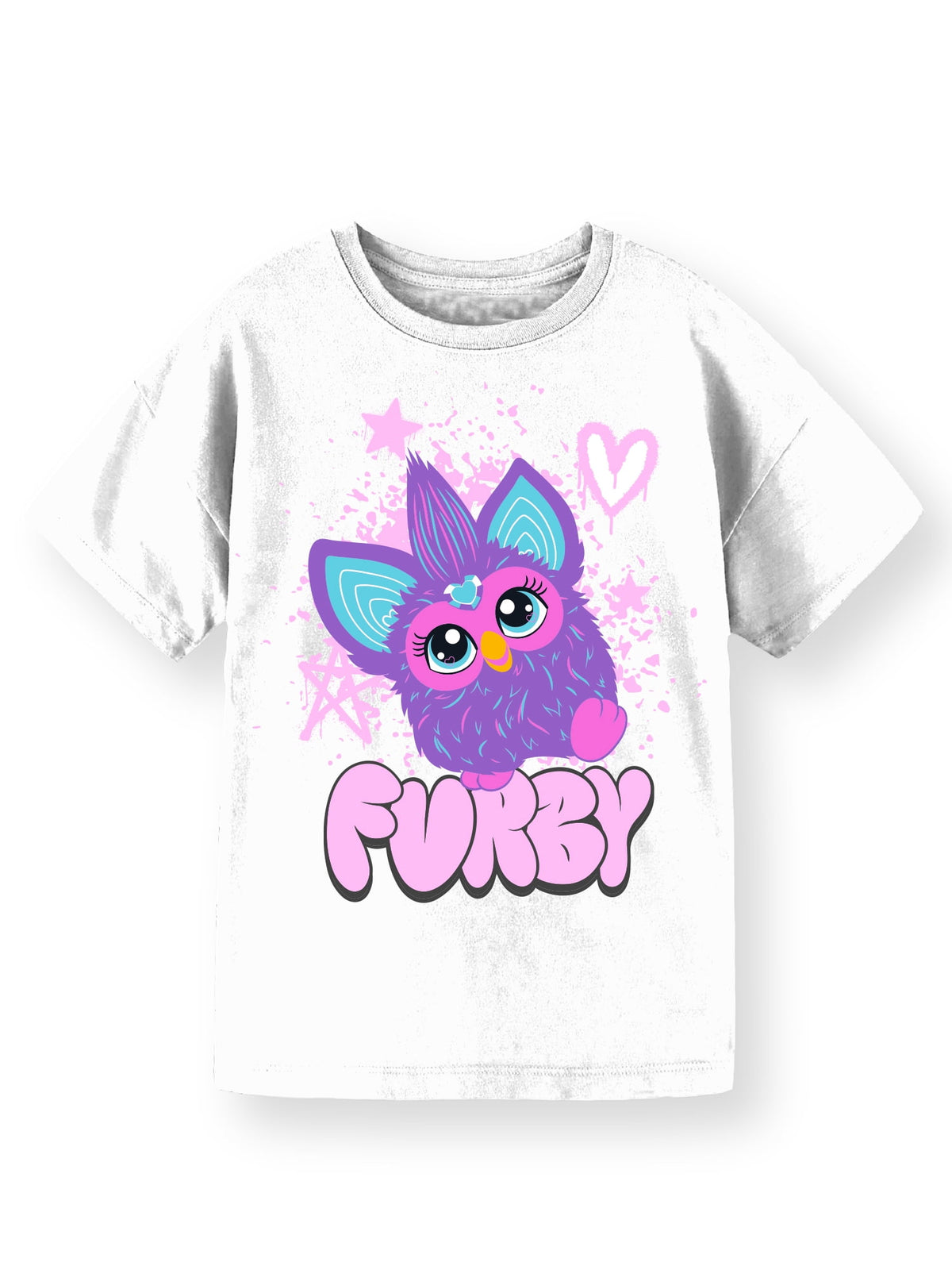 Hello Kitty Animal Print Girls Short Sleeve Graphic T-Shirt, Sizes 4-16