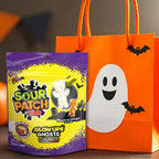SOUR PATCH KIDS Glow Ups Ghosts Soft & Chewy Gummy Halloween Candy, 8.37 oz