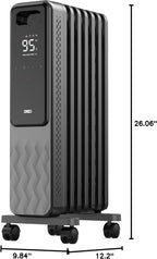 Dreo Oil Filled Radiator Heater, 1500W