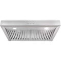 Cosmo Under-Cabinet Range Hood, 30-Inch, Silver - UC30