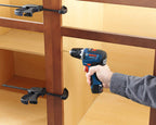BOSCH 12V Max Cordless Drill/Driver And Impact Driver Combo Kit With 2 Batteries, Charger And Case - CLPK22-120