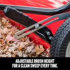 CRAFTSMAN 52 in Tow Lawn Sweeper, Black - CMXGZBF7124546