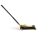 Naipo 3 Ton Low Profile Floor Jack, All Steel, 2.87in-19.69in, Yellow