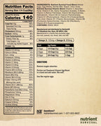 Nutrient Survival Vitamin Powdered Egg Blend, 70 Egg Equivalent, 33 Nutrients, Gluten Free, Up To 25 Year Shelf Life