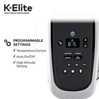 Keurig Single Serve K-Cup Pod Coffee Maker With Iced Coffee Capability, Brushed Slate - K-Elite